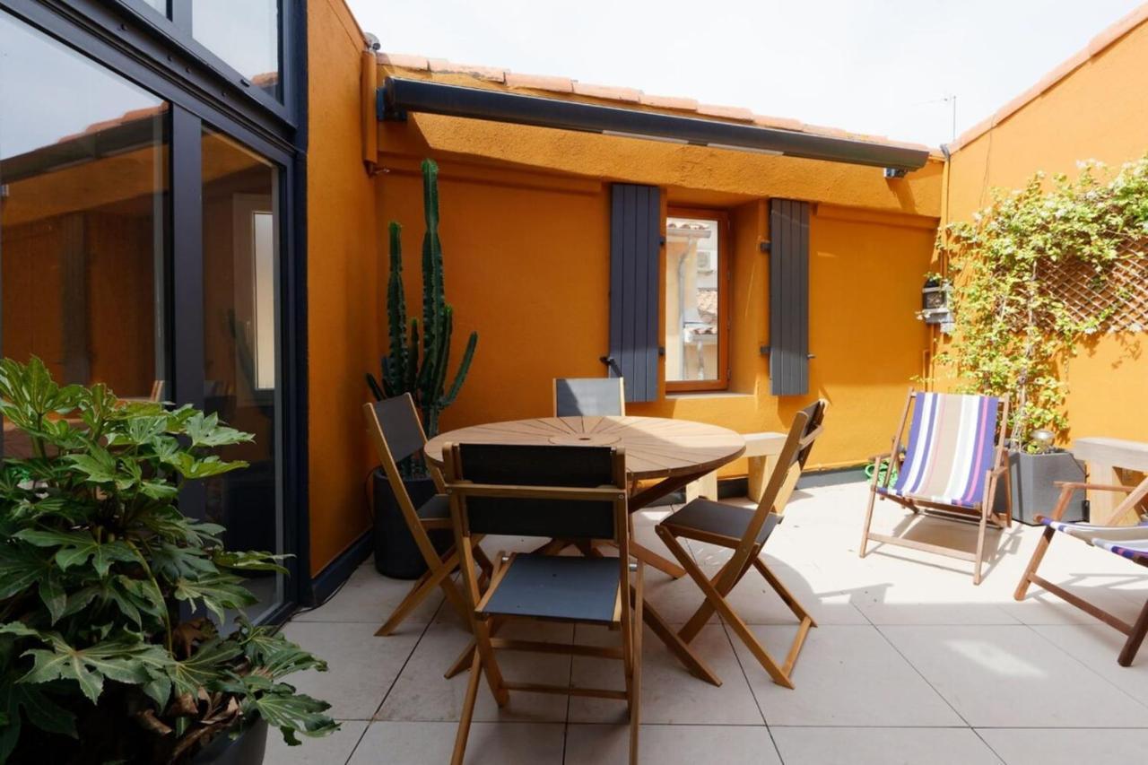 Air-Conditioned Duplex Apartment With Furnished Terrace In The City Center Aix-en-Provence Exterior photo